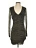 Steve Madden Metallic Gray Cocktail Dress Size S - photo 1