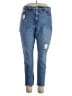 Old Navy Hearts Blue Jeans Size 14 - photo 1