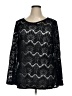 Chico's Black Long Sleeve Blouse Size XL (3) - photo 1