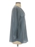 Joie 100% Silk Gray 3/4 Sleeve Silk Top Size XS - photo 4
