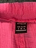 Shein 100% Polyester Solid Pink Shorts Size 4 - photo 3