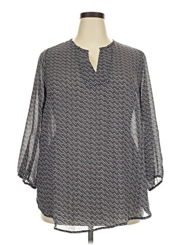 Ryan Wythe 3/4 Sleeve Blouse (view 1)