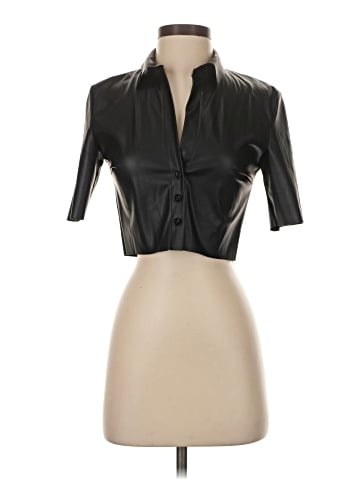 Olivaceous Short Sleeve Blouse (view 1)