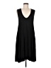 LA Made Solid Black Casual Dress Size M - photo 1