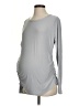 Old Navy - Maternity Gray Long Sleeve T-Shirt Size S - photo 1
