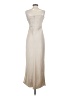 BHLDN 100% Polyester Ivory Cocktail Dress Size 4 - photo 2