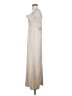 BHLDN 100% Polyester Ivory Cocktail Dress Size 4 - photo 5