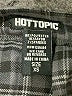 Hot Topic Plaid Gray Black Formal Skirt Size XS - photo 4