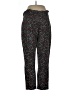 Zara Basic Animal Print Black Casual Pants Size L - photo 2