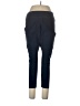 Purejill Solid Blue Active Pants Size L - photo 1