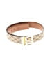 MICHAEL Michael Kors Ivory Tan Belt Size XXS - photo 1
