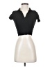 Zara Black Short Sleeve Turtleneck Size S - photo 1