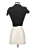 Zara Black Short Sleeve Turtleneck Size S - photo 2
