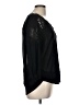 Weston 100% Nylon Black 3/4 Sleeve Blouse Size M - photo 4