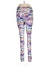 Peloton Print Purple Leggings Size L - photo 2