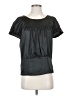 VERTIGO Black Short Sleeve Blouse Size S - photo 1