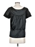 VERTIGO Black Short Sleeve Blouse Size S - photo 2