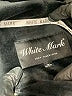 White Mark Black Zip Up Hoodie Size XL - photo 6