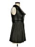 Sele Metallic Black Cocktail Dress Size M - photo 4