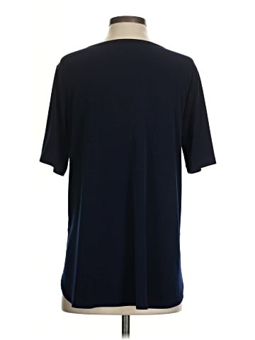 Susan Graver Short Sleeve T-Shirt (view 2)