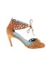 Valentina Rangoni Tan Brown Heels Size 8 - photo 1