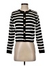 Assorted Brands Stripes Black Cardigan Size S - photo 1