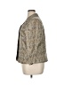 Chico's 100% Polyester Tweed Gold Jacket Size XL (3) - photo 5