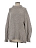 Free People Gray Turtleneck Sweater Size XS - photo 1