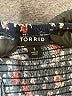 Torrid 100% Rayon Blue Sleeveless Top Size 1X Plus (1) - photo 7
