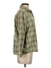 Ott Plaid Green 3/4 Sleeve Button-Down Shirt Size S - photo 4