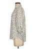 Iz Byer Polka Dots Ivory 3/4 Sleeve Blouse Size XS - photo 5