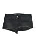 Rampage Black Denim Shorts Size 11 - photo 1