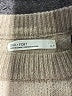 OAK + FORT Checkered-gingham Tan Pullover Sweater Size XS - photo 7