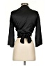 Unbranded 100% Polyester Black 3/4 Sleeve Blouse Size S - photo 2