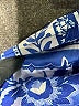 Unbranded Print Blue Casual Dress Size XS - photo 4