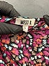 Weston 100% Polyester Burgundy 3/4 Sleeve Blouse Size L - photo 7