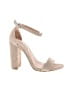 Steve Madden 100% Leather Ivory Tan Sandals Size 7 - photo 1