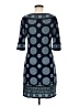 Max Studio Paisley Blue Casual Dress Size M - photo 2