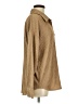 Boohoo Chevron-herringbone Tan Long Sleeve Blouse Size 6 - photo 4