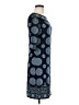 Max Studio Paisley Blue Casual Dress Size M - photo 4