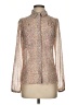 Warehouse 100% Polyester Tweed Ivory Long Sleeve Blouse Size 4 - photo 1