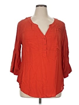 Torrid 3/4 Sleeve Blouse (view 1)