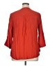 Torrid Red 3/4 Sleeve Blouse Size 1X Plus (1) - photo 2