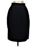Emanuel Emanuel Ungaro 100% Wool Solid Black Wool Skirt Size 4 - photo 1