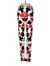 Unbranded Hearts Red Leggings Size XXS (estimated) - photo 1