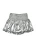 TCEC Metallic Silver Casual Skirt Size S - photo 1