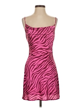 strapless open back dress Top Model Jean Zebra