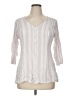 Torrid Pink 3/4 Sleeve Blouse Size 1X Plus (1) - photo 1