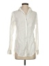 CAMIXA Solid Ivory Long Sleeve Button-Down Shirt Size XS - photo 1