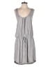 Caslon Solid Gray Romper Size M - photo 1